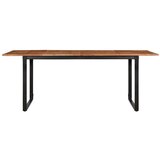 vidaXL Blagovaonski stol 200 x 100 x 75 cm od masivno drvo bagrema - 200 x 100 x 75 cm 1 Cijene