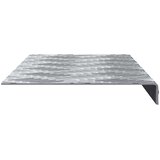  Stepenica Pravokutni 10 pcs Srebrno 60 x 18 x 2,5 cm Aluminij | shoptok.hr