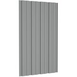 Krovni panel 36 pcs Siva 80 x 45 cm Pocinčani čelik | shoptok.hr