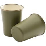  2-delni set emajliranih lončkov - Olive - 1 set. | Shoptok.si