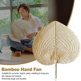 QOTSTEOS ročno izdelan komplet 2 bambusovih pahljač | Shoptok.si