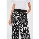 Marisse Viscose Trousers With A Belt, Black | ePonuda.com