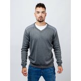 Glano Men ́s sweater - gray Cene