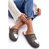 Boto Women's Classic Slip-on Slippers Gray Mabira Fleece-lined | ePonuda.com