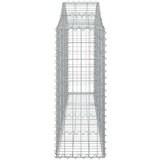  Lučne gabionske košare 40 kom 200x30x80/100cm pocinčano željezo | shoptok.hr