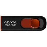 Adata USB Memory stick UFD 32GB C008 Black USB 2.0, Brzina čitanja 30 MB/s, Brzina pisanja 10 MB/s,AC008-32G-RKD | Eponuda.ba