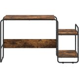  Stol s pohranom Dimljeni hrast 131.5 x 50 x 75.5 cm | shoptok.hr