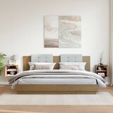  Zidni ormarići 2 kom boja meda 31,5x30x30 cm masivna borovina | shoptok.hr
