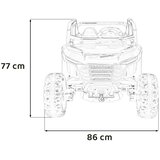  Dječji automobil na akumulator RACING Road 2000, rozi Slike