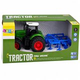  Agricultural Farm Tractor With Cultivator Tillage Unit Green 1:24 | shoptok.hr