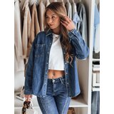 DStreet Koszula damska jeansowa oversize OVERLLO niebieska | ePonuda.com