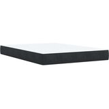 vidaXL Krevet s oprugama i madracem crni 140 x 190 cm baršunasti | shoptok.hr