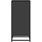  Komoda crna 35,5 x 35 x 76 cm konstruirano drvo i metal | shoptok.hr