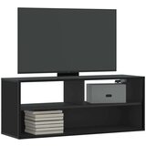 vidaXL TV omarica črna 100x31x39,5 cm inženirski les in kovina Cene