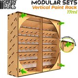 Green Stuff World Modular Paint Rack - VERTICAL 60x17ml | Organizator za Boje 60x17ml | Eponuda.com