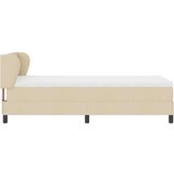 vidaXL Boxspring krevet s madracem Krema 80 x 200 cm tkanina | shoptok.hr