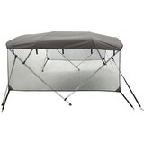 Tenda bimini s 3 luka i mrežastim zidovima 183x(185-198)x137 cm | shoptok.hr