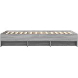  Okvir za krevet boja hrasta 100x200 cm od konstruiranog drva | shoptok.hr