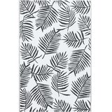 Vanjski tepih ARAKIL bijelo-crni 190 x 290 cm PP | shoptok.hr