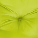  Jastuk za palete jarkozeleni 80 x 40 x 12 cm od tkanine | shoptok.hr