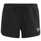 Reebok Hlače 3/4, 7/8 French Terry Short Črna | Shoptok.si