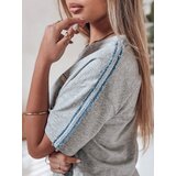 DStreet Komplet damski dresowy oversize SPORT LIKE szary | shoptok.hr