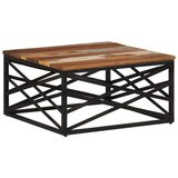  Stolić za kavu 68 x 68 x 35 cm od masivnog obnovljenog drva | shoptok.hr
