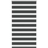 vidaXL idaXL Zebra senčilo črna 80x100 cm tkanina širina 75,9 cm poliester Cene
