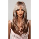  Ženska lasulja Samantha - Ombré blond do temno rjava Cene