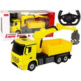  Licencirani kamion na daljinsko upravljanje Mercedes Grapple - žuti | Shoptok.si