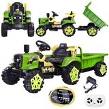  Zeleni traktor s prikolico AKU | Shoptok.si
