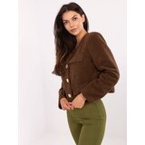 RUE PARIS Jacket-IT-KR-FL9586.64-brown | Shoptok.si
