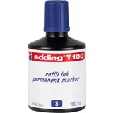 Edding permanent mastilo T-100, 100ml plava ( 08MM10E )