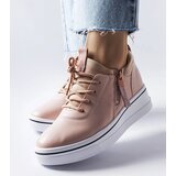 Gemre Pink Wedge Sneakers Mathieu | Shoptok.si