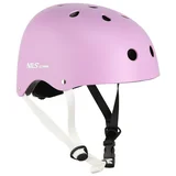 kaciga ljubičasta veličina XS 48–52 cm