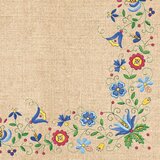 Salvete Serviete za decoupage - Kashubian Folk 4 - 1kom (folk serviete za) Cene