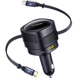 Baseus AVTO POLNILEC 90W 2X USB-C ZA TELEFONE S KABLOM USB-C, (5000337859) Cene