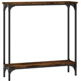  Konzolni stol boja hrasta 75 x 22,5 x 75 cm konstruirano drvo | Eponuda.ba