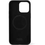 Karl Lagerfeld Etui za telefon ' iPhone 14 Pro Max' črna / bela | Shoptok.si