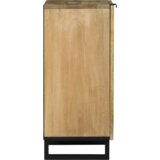 Stranska omarica Rjava 40 x 33 x 75 cm trden mangov les | Shoptok.si