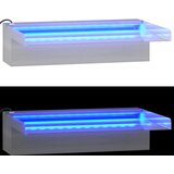  Prelijevajući vodopad RGB LED od nehrđajućeg čelika 30 cm | shoptok.hr