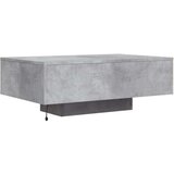  Stolić za kavu s LED svjetlima sivi boja betona 85x55x31 cm | shoptok.hr