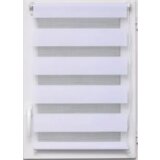 zavesa rolo zebra 90x250 cm bela
