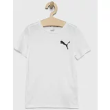 Puma Otroška kratka majica ACTIVE Small Logo Tee B bela barva