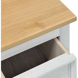 STORAGE box s ladicama Bijelo 90 x78 x 45 cm Čvrsto borovo drvo - Bijelo | shoptok.hr