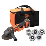 Black & Decker Akumulatorski kotni brusilnik Black & Decker BCG720M1A5 | Shoptok.si