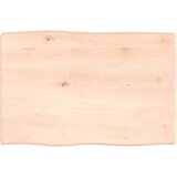 vidaXL Stolna ploča 60x40x2 cm netretirana hrastovina sa živim rubom Cijene