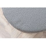 Venture Home okrugli puf Pot (art. 15577-405) ⌀40 × 40 cm, siva (greige) | shoptok.hr