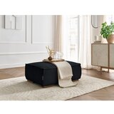 Bobochic Paris Črn tabure iz rebrastega žameta Chelsea – | Shoptok.si