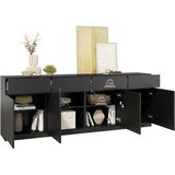 MID.YOU ŠIROKA KOMODA, črna | Shoptok.si